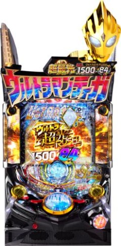 京楽』ぱちんこ ウルトラマンティガ 1500×84【非循環機セット】 中古